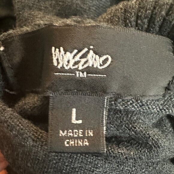 Mossimo Gray Turtleneck Tunic Sweater Size Large Long Sleeve Gray sweater - Picture 8 of 12